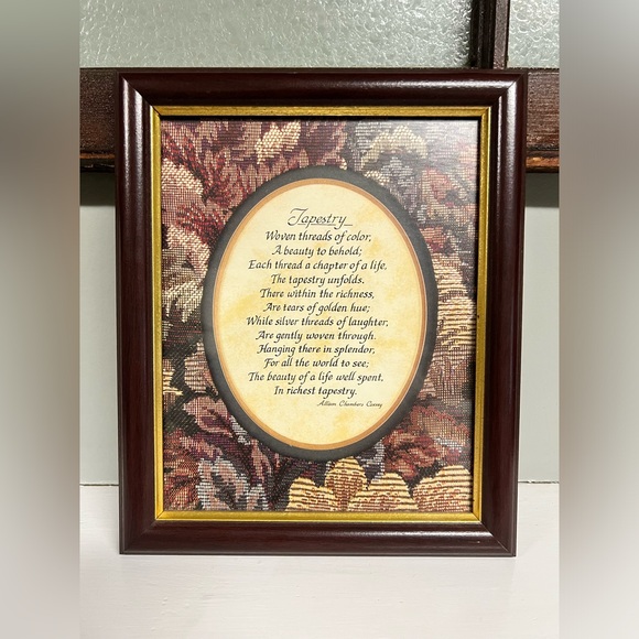 Vintage Home Interiors Tapestry Print - Picture 1 of 4